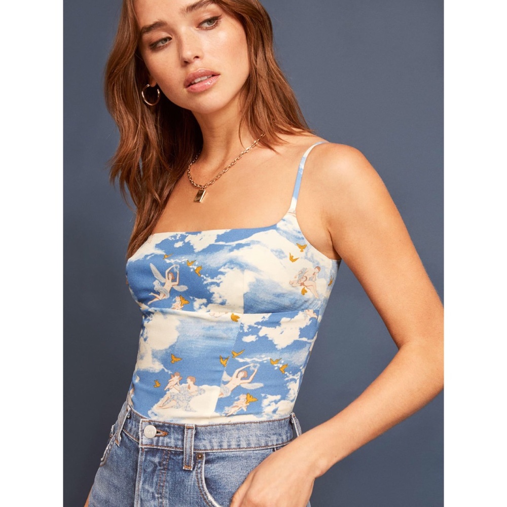 Reformation Grace Top in Cielo